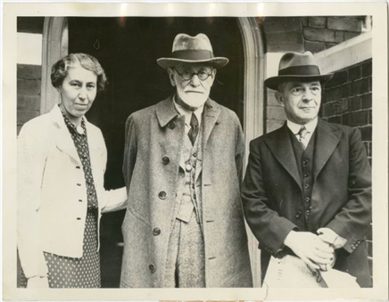 Dr. Sigmund Freud Original Wire Photo